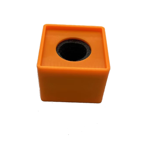 Micrófono Logo Bandera Estación Entrevista en forma cuadrada KTV Mic Station Cubo Entrevista Caja ABS <span class=keywords><strong>Prop</strong></span> Stand Noticias Reportero Inyección - Product Image 2