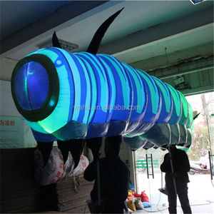 Marioneta Inflable de <span class=keywords><strong>Gusano</strong></span> con Degradado de Color Premium, Ligera para Actuaciones Nocturnas - Product Image 1