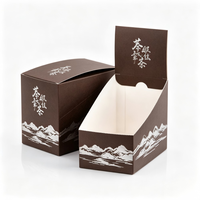 Boîte d'emballage en carton écologique personnalisée avec logo, petite boîte de présentation pour comptoir de magasin de détail