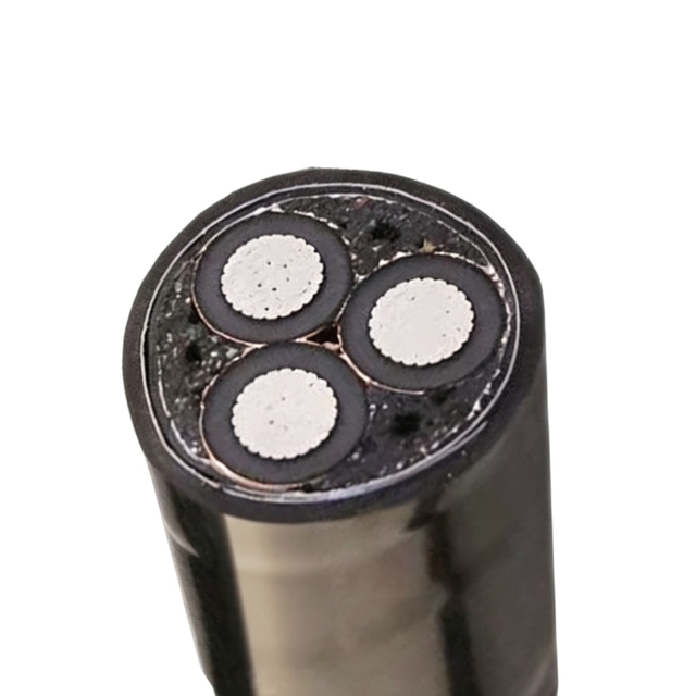 YJLV22 8.7/15 KV 3*120 Medium Voltage Aluminium Core Cable for Direct Burial  High-voltage Power Transmission Distribution