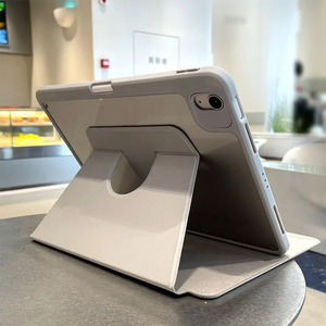Convient pour l'étui d'iPad iPadAir(M2)2024 /iPad Pro(M4)2024 11 pouces 720 °   Housse de protection rotative pour tablette avec emplacement pour stylet - Product Image 1