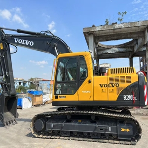 Excavatrices d'occasion Volvo EC210, excavatrice hydraulique sur chenilles, Volvo 210 EC210B EC210D d'occasion - Product Image 2