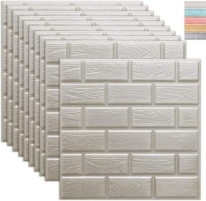 3D Wallpaper Self-Adhesive Wall <strong>Paper</strong> Rolls Waterproof PE <strong>Foam</strong> Carving <strong>Pattern</strong> Modern Wall <strong>Paper</strong> for Wall and Ceiling Decoration - Product Image 3