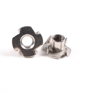 <span class=keywords><strong>Tuerca</strong></span> cilíndrica métrica M6 <span class=keywords><strong>de</strong></span> cuatro garras Tuercas en T con puntas ciegas <span class=keywords><strong>Tuerca</strong></span> <span class=keywords><strong>de</strong></span> inserción roscada en T <span class=keywords><strong>para</strong></span> muebles M5 - Product Image 6