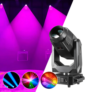 B380A 450W Bsw Chùm Tại Chỗ Rửa 3-Trong-1 <span class=keywords><strong>LED</strong></span> Di Chuyển Đầu Ánh Sáng Vòng Tròn Vòng Zoom Cho Đảng Disco DJ Nhôm Không Dây 450W Dmx512 - Product Image 1