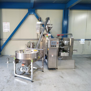 Machine d'emballage de joint de remplissage automatique de sac de poche préfabriqué pour 5 à 1000g 5000g de poudre d'épices <span class=keywords><strong>masala</strong></span> de piment avec mélangeur - Product Image 4