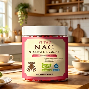 Gomitas de NAC de Alta Potencia 1000mg con Vitamina C, Apoyo para la Salud y Limpieza del Hígado, Veganas, Sin Azúcar, Delicioso Sabor a Naranja - Product Image 2