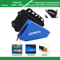 Kit de conversion de vélo électrique EZREAL avec batterie au lithium 2000W 3000W 52V 60V 72V Moteur à moyeu sans balais OEM