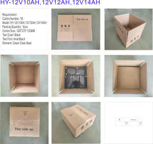 充電式密封鉛バッテリー<span class=keywords><strong>12V</strong></span> 12Ah <span class=keywords><strong>20Hr</strong></span> - Product Image 4