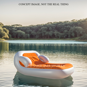 Thiết Kế Mới Inflatable Mặt Trời Hồ Bơi Lounger Bãi Biển Tắm Nắng Float Ghế Nước Float Nệm Cho Người Lớn - Product Image 4