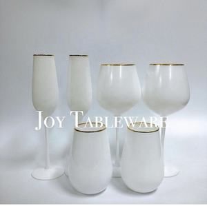 بهلوان الأعلى مبيعًا بحافة ذهبية لحفلات الزفاف - Product Image 5