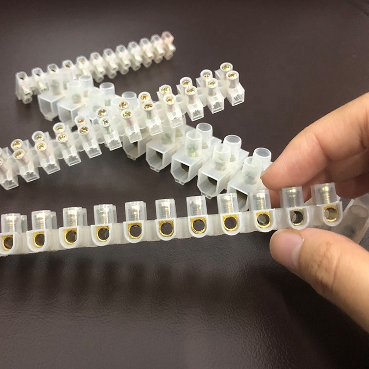 transparent terminal block