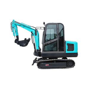 Miniexcavadora hidráulica de ruedas Elorry de 2.5T, equipo de construcción compacto con control piloto - Product Image 5