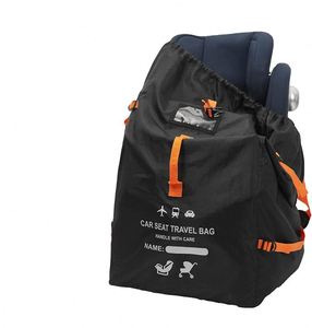 Sac à dos de transport pliable pour siège auto convertible rembourré BSCI, sac de voyage pour poussette bébé, siège auto universel pliable - Product Image 1