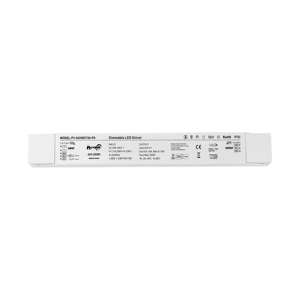 Driver LED 200W DALI-2 DT8 à lumière blanche réglable, 2 canaux, 220-240VAC 24V DC IP20, sans scintillement, dimmable, pour intérieur - Product Image 2