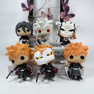 Figurine décorative en PVC <span class=keywords><strong>Ichigo</strong></span> Kurosaki Hollowfi Form Rukia Soul Reaper Uniform Model Toy - Emballage en boîte couleur - 14 ans - Product Image 1