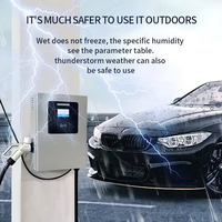 Station de recharge rapide DC intelligente pour véhicules électriques 40kW 60kW 80kW, double connecteur CCS2 CCS1 GBT NACS, avec prise en charge OCPP 1.6J, support OEM/ODM