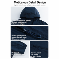 Veste de soleil imperméable anti-UV UPF 50+ pour l'automne, vêtements de montagne unisexe en soie glacée rafraîchissante à séchage rapide avec poignets et col extensibles
