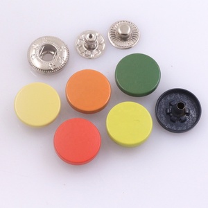 Tùy Chỉnh 20Mm Bốn Phần Brass Sắt Kim Loại Snap Nút Vòng Báo Chí Áo Sơ Mi Túi Với Khắc Kỹ Thuật Tùy Chỉnh Màu Sắc - Product Image 2