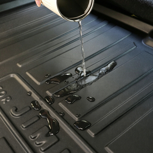 Tapis de sol de voiture TPE sur mesure pour Suzuki Jimny JB74 5 portes 2025, imperméable, bord surélevé, antidérapant, noir, épaisseur 5 mm - Product Image 4