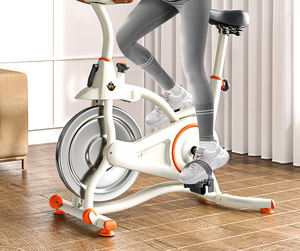 Vélo de spinning <span class=keywords><strong>d</strong></span>'intérieur Lingxi Commercial à volant <span class=keywords><strong>d</strong></span>'inertie en fer lourd avec résistance magnétique silencieuse 126x50x100CM pour salle de sport et centre de fitness - Product Image 3