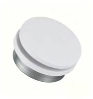 Vanne à disque plate en acier inoxydable anti-corrosion, diffuseur d'air rond pour conduit de ventilation