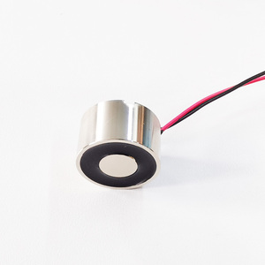 אלקטרומגנט עגול קטן Dc 12v 24v 10kgs אלקטרומגנט קבוע - Product Image 3