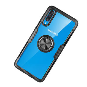 <span class=keywords><strong>Coque</strong></span> transparente pour portable avec anneau magnétique anti-rayures en TPU pour Samsung <span class=keywords><strong>Galaxy</strong></span> <span class=keywords><strong>A70</strong></span> - Product Image 3