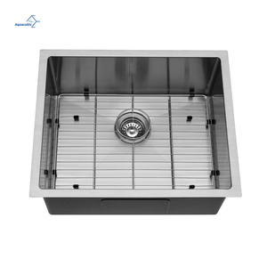 Lavello da cucina RV a incasso singolo, profondo, in acciaio inossidabile T304 calibro 18, 23 x 19 pollici - Product Image 1