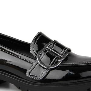 Scarpe da donna con suola spessa con fibbia scarpe da donna alla moda scarpe pigre per il tempo libero - Product Image 6