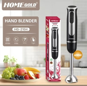 Batidora de mano doméstica de 2 velocidades y 600W <span class=keywords><strong>con</strong></span> <span class=keywords><strong>picadora</strong></span>, fácil limpieza, fuente de alimentación fuerte, eje y cuchilla de acero inoxidable - Product Image 4