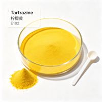 Tartrazina E102, Colorante Alimentario Amarillo Limón en Polvo, Pigmento Alimentario Sintético para Bebidas, Confitería y Panadería