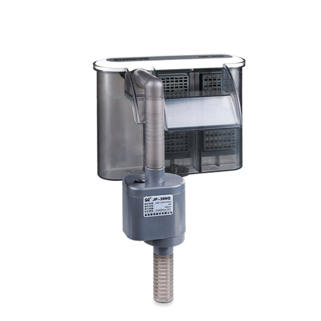 Sensen Fish tank Filter Aquarium Wall-mounted Waterfall Filter Three-in-one with Oil Removal Membrane HBL