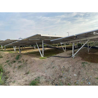 Système de montage de poteaux solaires YZ en acier AL6005-T5 haute résistance avec charge éolienne de 60 m/s pour les fermes photovoltaïques