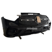 Ensemble de pare-chocs avant complet pour Mercedes-Benz GLC W254 2023-2026, comprenant barre de protection, radiateur, réservoir d'eau et condenseur (modèles GLC260 inclus)