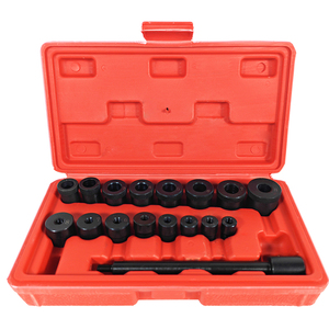 Kit d'alignement d'<span class=keywords><strong>embrayage</strong></span> <span class=keywords><strong>universel</strong></span> de 17 pièces avec composants en acier plastique, aligneur de centrage - Product Image 1