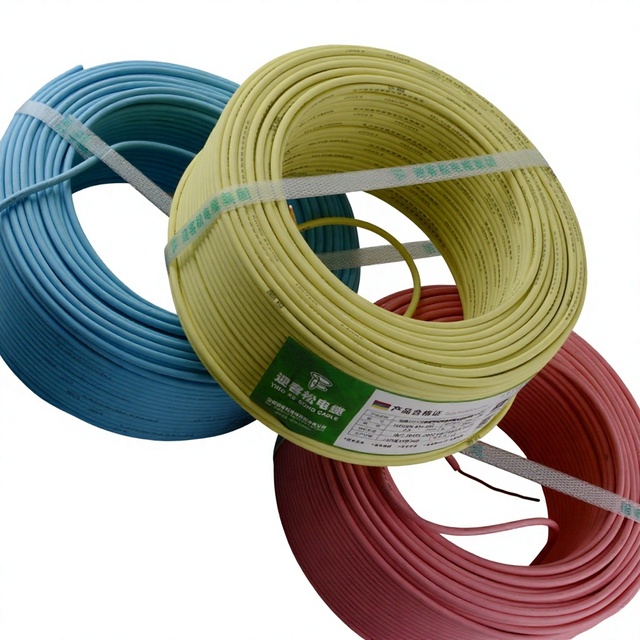 Industrial Copper Core BV Electric Wire XLPE IP65 Low Voltage Durable Wiring Cable 450/750V Railway Construction Power Station