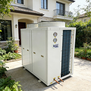 Système de pompe à chaleur centralisé à conduits pour la climatisation de toute la maison dans les maisons nord-américaines, pompe à chaleur air-air - Product Image 3