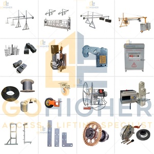 Dispositif de détection de surcharge pour plateforme suspendue industrielle ZLP630, type cellule de pesée, indicateur de moment de charge - Product Image 5
