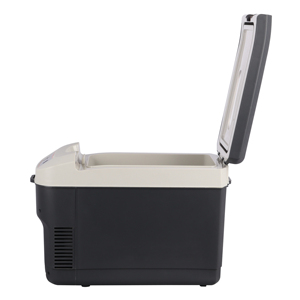 Mini-réfrigérateur portable 10L pour voiture, camping, extérieur, avec poignée, 12V 24V 100V 220V, froid seul, USB - Product Image 2