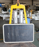Ventouse en caoutchouc à vide Belino, inclinaison de 0 à 90 degrés, qualité industrielle, pour feuilles de métal et pierre, capacité de charge de 1000 kg