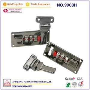 9908H 아연 합금 보안 도난 방지 비밀번호 박스 잠금 장치 3자리 조합 서류 가방 잠금 장치 - Product Image 2