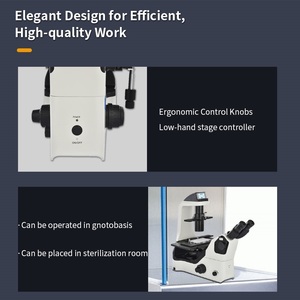 Microscopio Biológico de Contraste de Fase Invertido Boshida BD-NIB620 para Cultivo de Células Vivas y Análisis de Microorganismos - Product Image 5
