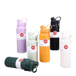 Bouteille isotherme portable de voyage en acier inoxydable, anti-fuite, avec logo personnalisé imprimé, isolation thermique de 6 à 12 heures - Product Image 4