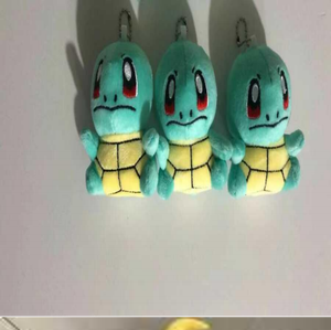 Peluche Squirtle 10cm, Giocattolo Anime Manga, Morbido Pupazzo Imbottito per Collezionisti e Fan - Product Image 1
