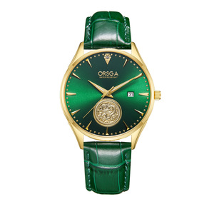 Men's Dragon Watch Mechanical Movement Sapphire Dial Stainless Steel Case Luminous Hands Dial Calendar <b>Chronograph</b> Water - Product Image 1