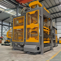 Machine automatique QT4-15 pour la fabrication de blocs de béton, machine à fabriquer des blocs creux pour les petites entreprises et les briqueteries