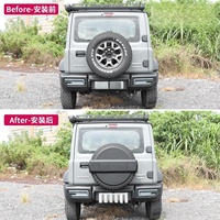 Housse de roue de secours avec logo ABS pour Suzuki Jimny JB64 2018 2019 2023 2024 2022 Jimny JB74 Accessoires 3 portes 5 portes JC74