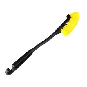 Brosse de nettoyage de roues de voiture à poils longs NIKO, kit de brosses pour le detailing des pneus - Product Image 1