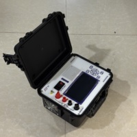 20A 10A 5A 1A 200mA 100mA ≤10mA Penguji Resistansi Gulungan Transformator DC 6 Tingkat Arus Resolusi 0.1μΩ Penyimpanan Data LCD